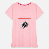 Astronaut in outer space flat earth firmament