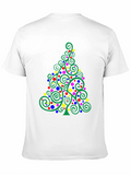 Festive Christmas Tree Graphic Tee