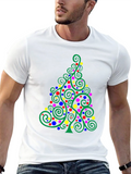 Festive Christmas Tree Graphic Tee