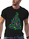 Festive Christmas Tree Graphic Tee