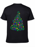 Festive Christmas Tree Graphic Tee