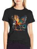 Aurora Guardian Classic Cotton Tee – Unisex Comfort For Any Season