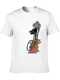 Autumn Bicycle Classic Cotton Tee – Unisex Comfort For Any Season