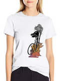 Autumn Bicycle Classic Cotton Tee – Unisex Comfort For Any Season