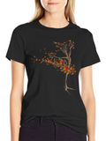 Autumn Dance Classic Cotton Tee – Unisex Comfort For Any Season