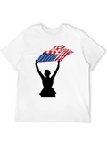 American Flag Silhouette Tee
