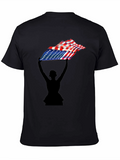 American Flag Silhouette Tee