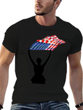 American Flag Silhouette Tee