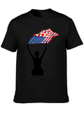 American Flag Silhouette Tee