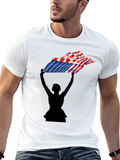 American Flag Silhouette Tee