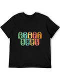 Vinyl Soul Graphic T-Shirt - Retro Music Lover Tee