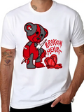 B H Bear Tee To Match Jordan 13 Red Flint Classic Cotton Tee – Unisex Comfort For Any Season