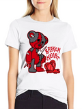 B H Bear Tee To Match Jordan 13 Red Flint Classic Cotton Tee – Unisex Comfort For Any Season