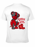 B H Bear Tee To Match Jordan 13 Red Flint Classic Cotton Tee – Unisex Comfort For Any Season