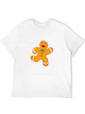 Gingerbread Running Team Black Graphic T-Shirt