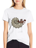 Crab in Shell Graphic T-Shirt