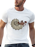 Crab in Shell Graphic T-Shirt