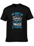 Be Nice to Diabetics Graphic Tee