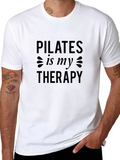Pilates is My Therapy Graphic T-Shirt