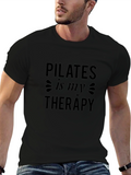 Pilates is My Therapy Graphic T-Shirt