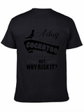 Funny Cockatoo T-Shirt: Why Risk It?