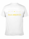 Wake Up Smarter Radio Announcer T-Shirt