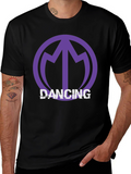 Dancing Circle Graphic Tee - Modern Streetwear