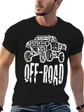 Off-Road Truck Graphic Tee - Bold Design