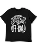 Off-Road Truck Graphic Tee - Bold Design