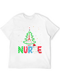 Nurse Christmas Tree T-Shirt - Holiday Apparel