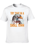 Patriotic Eagle Graphic Tee - Small Town Pride