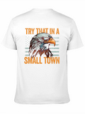 Patriotic Eagle Graphic Tee - Small Town Pride