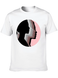 Women Silhouette T-Shirt - Black Graphic Tee