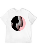 Women Silhouette T-Shirt - Black Graphic Tee