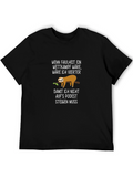 Funny Sloth Fourth Place T-Shirt