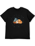 Dreamy Fox Tee: Whimsical Comfort