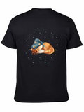 Dreamy Fox Tee: Whimsical Comfort