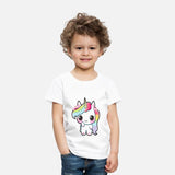 Baby Unicorn with rainbow mane