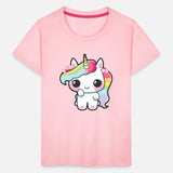 Baby Unicorn with rainbow mane