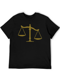 Balance Justice Lawyer 1 Classic Cotton Tee – Unisex Comfort For Any Season
