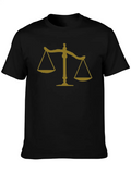 Balance Justice Lawyer 1 Classic Cotton Tee – Unisex Comfort For Any Season