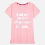 Bankers Money Magicians In Suits Mortgage Broker