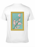 Baroque Aesthetic Japanese Cherry Blossom Classic Cotton Tee – Unisex Comfort For Any Season
