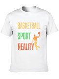 Basketball It's More That Just A Sport It's My Classic Cotton Tee – Unisex Comfort For Any Season
