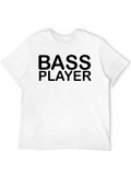 Bass Player Classic Cotton Tee – Unisex Comfort For Any Season