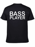 Bass Player Classic Cotton Tee – Unisex Comfort For Any Season
