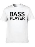 Bass Player Classic Cotton Tee – Unisex Comfort For Any Season