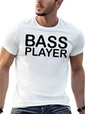 Bass Player Classic Cotton Tee – Unisex Comfort For Any Season