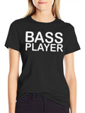 Bass Player Classic Cotton Tee – Unisex Comfort For Any Season