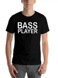 Bass Player Classic Cotton Tee – Unisex Comfort For Any Season